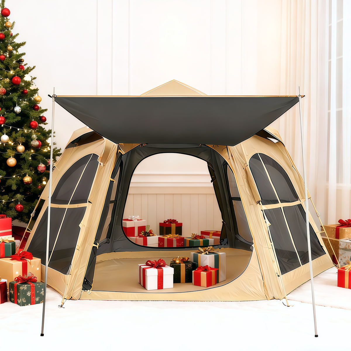Lnow Instant Tent Christmas Gift, Pop Up Tent-Automatic Setup in