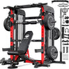 LNOW Power Cage P43002 Commercial Smith Machine Home Gym – All-in-One Total Body Workout System with Pulley, Squat Rack, Pull-Up & Deadlifts