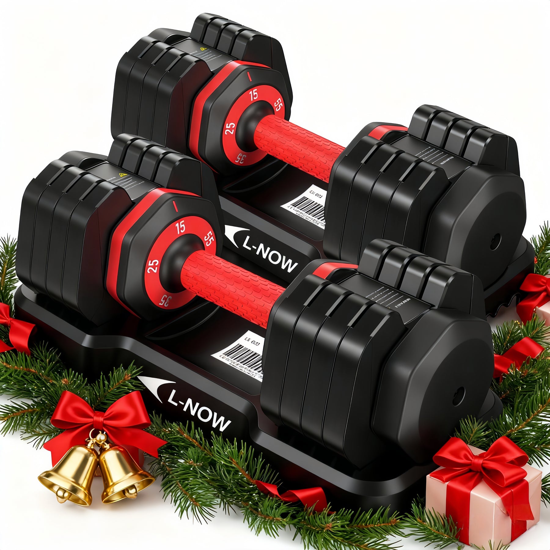 25lbs Adjustable Dumbbell 9 in 1 Quick Select Home Gym Anti Slip Grip Weight Set 25lbs Adjustable Dumbbell 9 in 1 Quick Select Home Gym Anti Slip Grip Weight Set