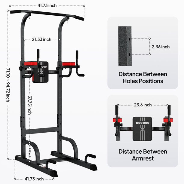 Workout Machine Body Champ Fitness Power Tower Pooboo Body