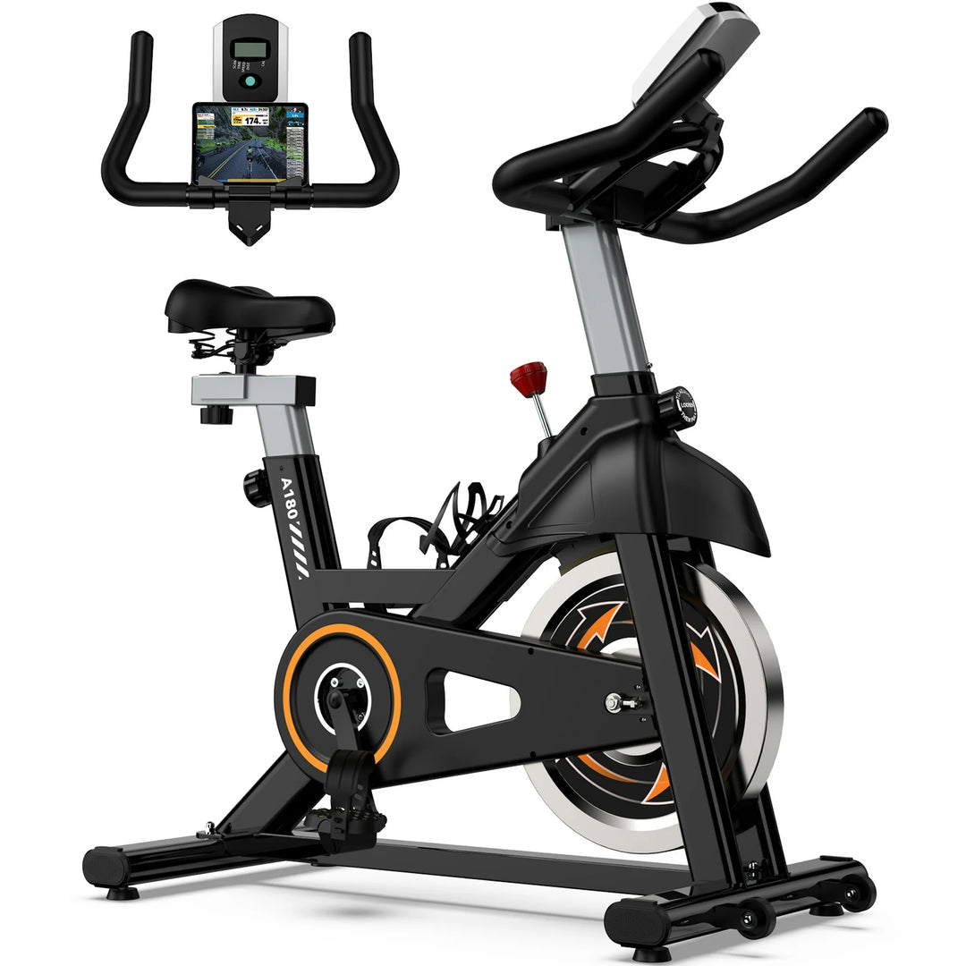 Stationary Bicycle Spin Bikes Amazon GZMR Friction Spin Exercise Bike At