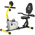 Magnetic Recumbent Exercise Bike W/ Adjustable Resistance & Calorie Monitor