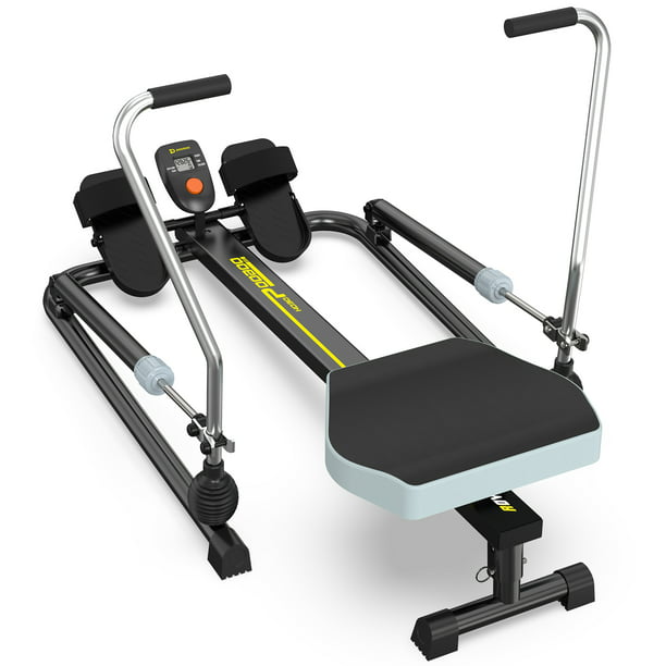 Pots Rowing Machine Pooboo Rowing Machine 12 Level Adjustable Resistance Hydraulic Exercis ...
