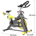 PRO Shock Damper Magnetic Commercial Indoor Training Bike - D501
