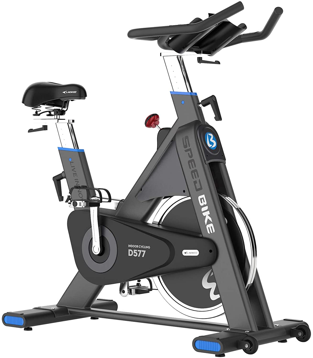 44LB Flywheel Belt Drive Commercial Indoor Cycling Bike PRO LNOW