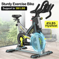 NEW 45LB XL Flywheel Professional Indoor Training Bike - S307