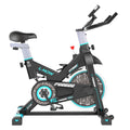 LNOW Unique Blue & Yellow Indoor Cycling Exercise Bike - D525