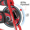 New Belt Drive Indoor Cycling Stationary Bike W/ Comfort Seat - D686