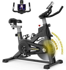 Magnetic Resistance Indoor Cycling Exercise Bikes Stationary W